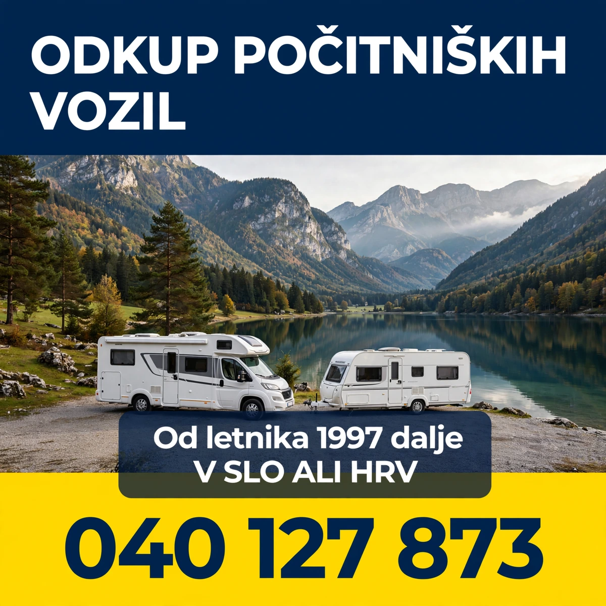 Odkup poćitniških vozil